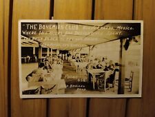 The Bohemian Club Nuevo Laredo Mexico Postcard 1931 picture
