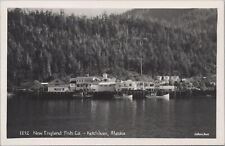 RPPC Postcard New England Fish Co Ketchikan Alaska AK  picture