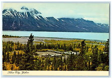 c1950's Glacier River Cabin Silver City Yukon Canada Unposted Vintage Postcard picture