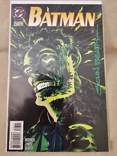 BATMAN #527 HIGH GRADE 1996 -Two-Face- SIGNED BY JOHN BEATTY -COA picture