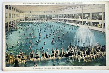 Redondo Beach Ca Interior Bath House Natatorium Swimming Pool Largest in World picture