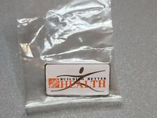 LMH Pinback Pin HEALTH Building Better Program HOME DEPOT Employee Prevention picture