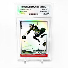 BARON VON MUNCHHAUSEN Card 2024 GleeBeeCo Holo Fun #BRFL-L Limited to /25 picture