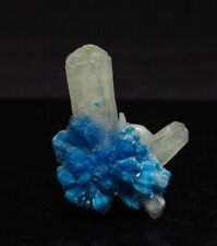 Dark blue Cavansite with stilbite (non-precious natural mineral) #2312 picture