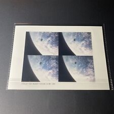 Vintage NASA Engineer Owned 1992 Intelsat Moon Crater Mission 8x6 Photograph picture