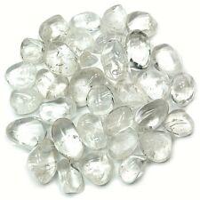 50g Tumbled Clear Quartz Gemstones Crystals Rocks Bulk Gems picture