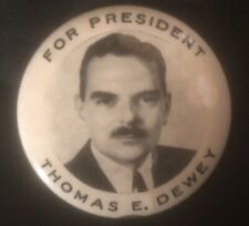 Thomas Dewey 1948 campaign pin button political.   017 picture