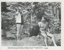The Golden Idol Johnny Sheffield and Anne Kimbell w chimp vintage photo picture