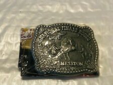Belt Buckle - 1996 Hesston National Finals Rodeo (Jr Sized Buckle) picture