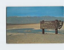 Postcard Bad Water Death Valley California USA picture