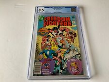 FREEDOM FIGHTERS 11 CGC 8.5 NEWSSTAND ORIGIN RAY DC COMICS 1977 picture