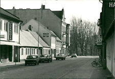 Ängelholm, Sweden, the main street - Vintage Photograph 2438923 picture