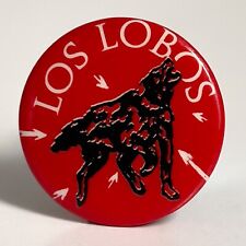 Vintage 1984 LOS LOBOS promo button How Will The Wolf Survive pin LA band badge picture