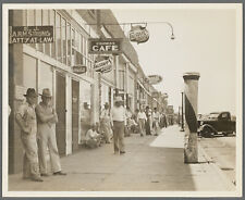Photo, Main st during 1936 drought. Sallisaw, Sequoyah County OK 57578500 picture