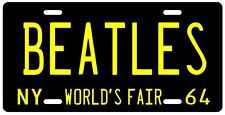 The Beatles 1964 New York metal License plate picture