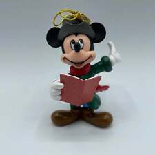 Disney Enesco Tree-rific Treasures Caroling Mickey Mouse Christmas Ornament picture