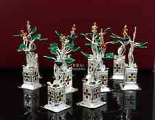 lot 5 pieces Holy Basil rosary 925 sterling silver mini plant puja article picture