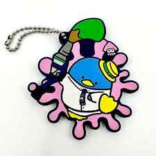Splatoon 2 x Sanrio Rubber Keychain Charm Tuxedo Sam Mascot Japan Exclusive New picture