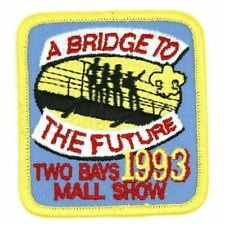 1993 Two Bays Mall Show A Bridge to the Future Patch Boy Scouts BSA picture