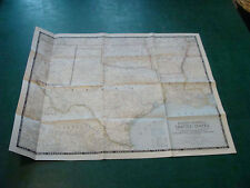 Original NATIONAL GEOGRAPHIC MAP:  1947 SOUTH CENTRAL UNITED STATES 24 x 29 1/2