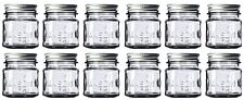8 oz Mason Jars with 1 piece lids (12-Count) Food-Grade Safe, Versatile picture