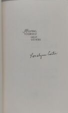 Rosalynn Carter Helping Yourself Help Others Signed First Edition picture