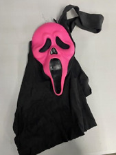 Fun World Scream Fantastic Faces Florescent Pink Ghost Face Mask picture