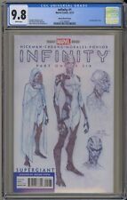 Infinity CGC 9.8 Variant Sketch Set 1 2 3 4 5 6 1st FULL Black Order Thanos XMen picture