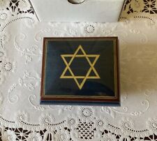 NIB “Star Of David Hatikvah” Reuge Musical Jewelry Box Made In Italy picture