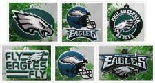 Philadelphia Eagles Holiday Christmas Ornaments 6 Piece Set  Brand New picture