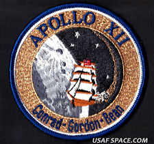 APOLLO 12 LION BROTHERS VINTAGE ORIGINAL NASA Hallmarked CLOTH BACK SPACE PATCH picture