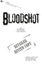 Bloodshot (Vol. 2) Ashcan #1 VF/NM; Acclaim | we combine shipping picture