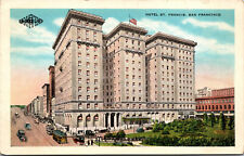 Vtg 1920's Hotel St Francis San Francisco California CA Postcard picture