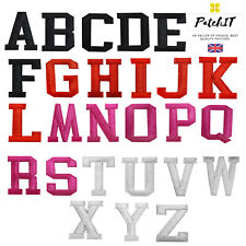 Alphabet Logo Patch to Iron/Sew on, Embroidered Cloth Patch For Kids Learning picture