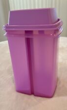 Tupperware Pick-A-Deli  Pickle Container w/Strainer Pink  picture