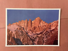 Postcard Sequoia National Park California Eastern Escarpment Of Mt. Whitney picture