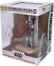 Pedro Pascal Star Wars Autographed The Mandalorian on Blurgg Funko Pop picture