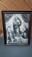 Antique Raphael's Madonna di San Sisto by Nordeheim Framed Print  picture