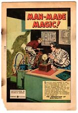 Man-Made Magic - 1953 Adventures in Science General Electric Promo, Good Cond picture