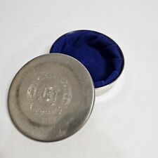 Vintage Rare Salisbury United States Congress Pewter Jewelry Trinket Box Blue picture