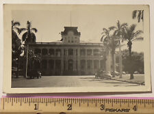 HISTORIC WWII ERA GOVERNMENT BUILDING ORIGINAL B&W PHOTOGRAPH FLORIDA 4x2.5 INCH picture