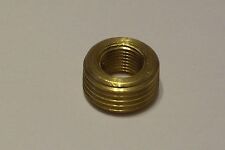 BRASS BUSHING REDUCER 3/8M TO 1/8F THREADS LAMP PART NEW 20944Jb picture