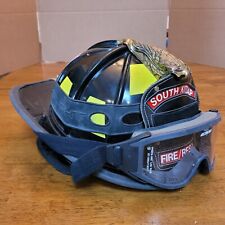 PAUL CONWAY American Classic Fireman Firefighter Helmet & Goggles LION APPAREL picture