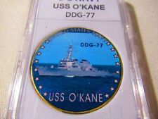 US NAVY - USS O'KANE (DDG-77) Challenge Coin picture