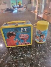 E.T. the Extra-Terrestrial Lunch Box Aladdin Vintage 1982 (with Thermos) picture