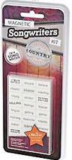 Country Magnetic Songwriters Kit Refrigerator Magnets picture