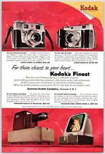 1953 Kodak Film Cameras Slide Viewer Projector 50s MCM Vintage Print Ad picture