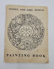 1936-48 Guides and Girl Scouts Painting Book, Uniforms/Badges of Countries picture