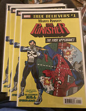 TRUE BELIEVERS: MARVEL KNIGHTS THE PUNISHER #1 -1ST APP NM MARVEL COMICS 2018 picture