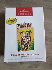 2023 Hallmark Keepsake Crayola Colors Of The World Ornament Crayons 24 - NIB picture